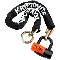 KRYPTONITE Kettenschloss New York Cinch Ring Chain 130 cm schwarz, orange