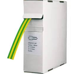 SDB 25,4 GG - Schrumpfschlauch-Box, 5m, gelb/grün, Ø25,4mm