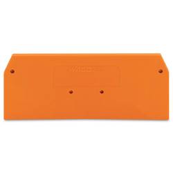 WAGO 280-326 Abschluss- und Trennplatte Orange 100 St.