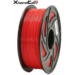 XtendLan PETG-Filament scharlachrot / Schnur für 3D-Drucker / PETG / 1,75 mm / 1 kg (PETG, 1000 g, 1.75 mm), Filament, Rot