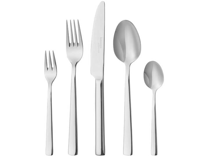 Homeware Profession. Besteck-Set, Edelstahlfarben, Metall, 60-teilig, Lfgb, lebensmittelecht, Besteck, Besteck-Sets