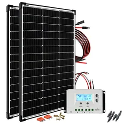 Offgridtec® basicPremium-L 200W Solaranlage 12V/24V Komplettsystem - 0% MwSt. (gemäß§12 Abs.3 UstG**)