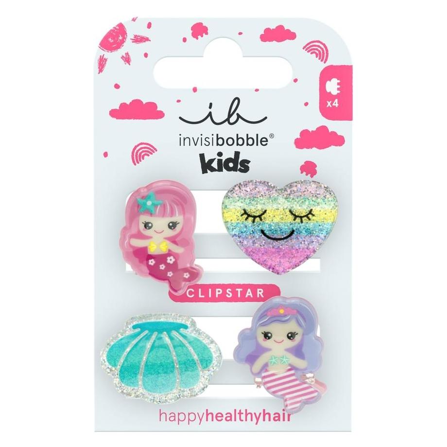 Invisibobble Clipstar Kids Mermaid Dreams Glitter Hair Clips Set (1 Stk.) (50090312)