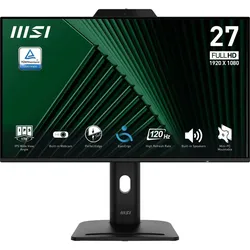 MSI PRO MP272PMG Computerbildschirm 68,6 cm (27") 1920 x 1080 Pixel Full HD LCD Schwarz