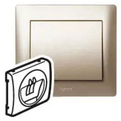 Legrand 771400 Abdeckung HIFI Lautsprecher 1-fach Galea titanium