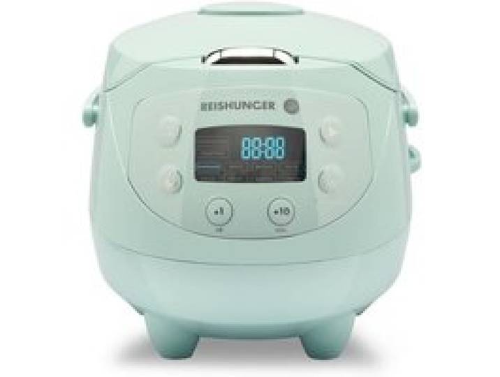 Cuiseur Riz REISHUNGER Mini Auto avec Fonction Maintien au Chaud et Bol en Céramique