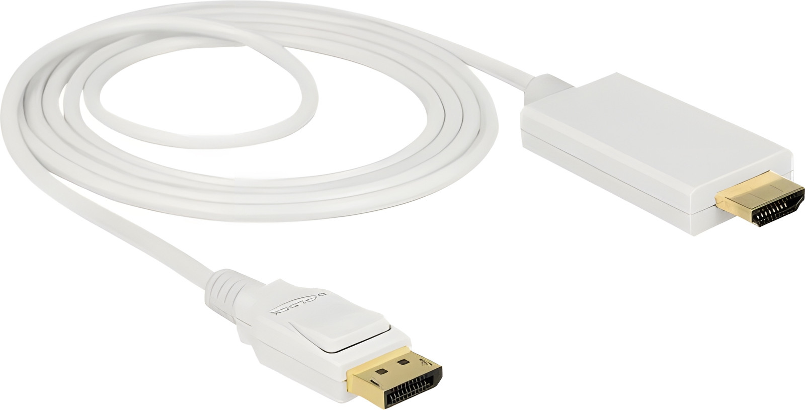 Delock adapterkabel DisplayPort mannelijk naar HDMI mannelijk