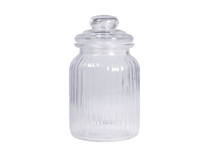 Rayher Vorratsglas Gerillt mit Deckel ⌀ 11 cm 18.5 cm 925 ml