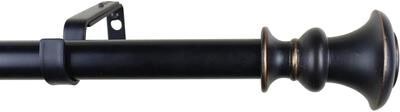 Urbanest 1-inch Diameter Tavo Adjustable Single Drapery Curtain Rod