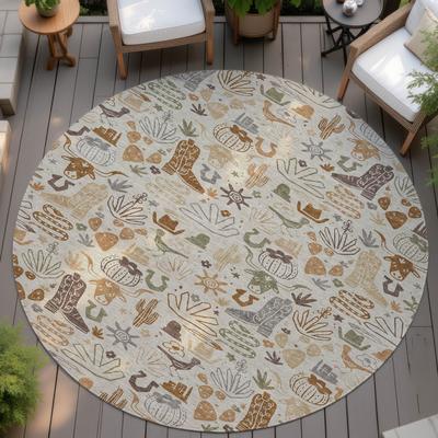 Addison Rugs Machine Washable Indoor/ Outdoor Modern Ranch Chantille Rug