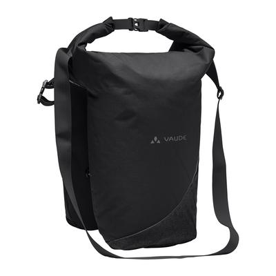 Fahrradtasche VAUDE "Road Master Urban (Double)", schwarz, Taschen, Polyester, Fahrradtasche, aus Polyester, mit doppeltem Design