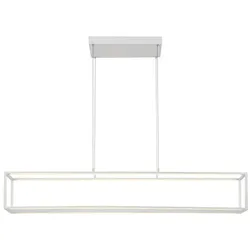 Paul Neuhaus LED-Pendelleuchte Conni Alu, Eisen, Stahl & Metall Weiß 130 cm