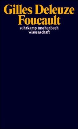 Gilles Deleuze - Foucault (suhrkamp taschenbuch wissenschaft) - Preis vom 17.10.2026 19:25:27 h