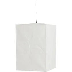 HAY, Beleuchtung Zubehör, - Papierlampenschirm - Klassisch Weiss - Cube High - 38x38x55 cm