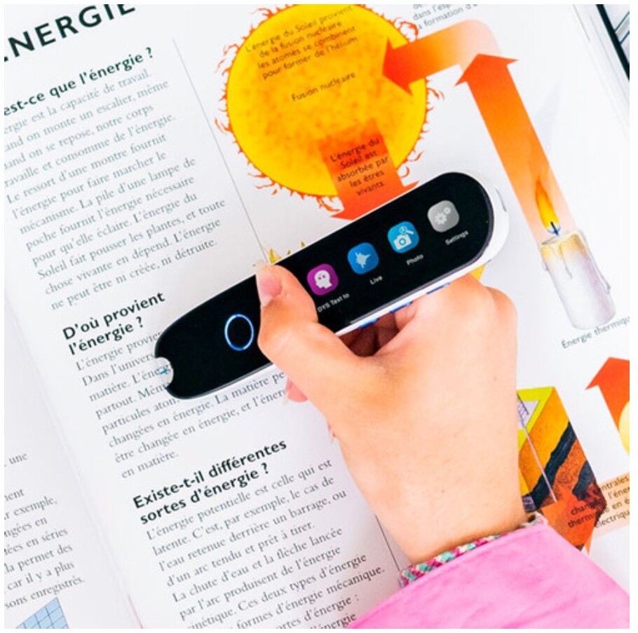 IRISPen Reader 8 Reading Pens Portable Scanner Pen OCR 48 Languages Offline Scanner
