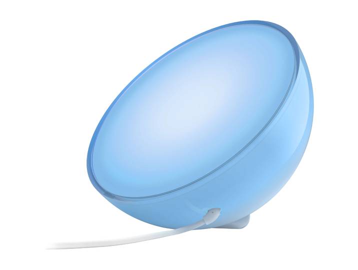 Tischlampe Philips Hue Go Kunststoff weiss - LED - Lichtfarbe: Warmweiss - Kaltes Tagesweiss- LED Energiesparlampe
