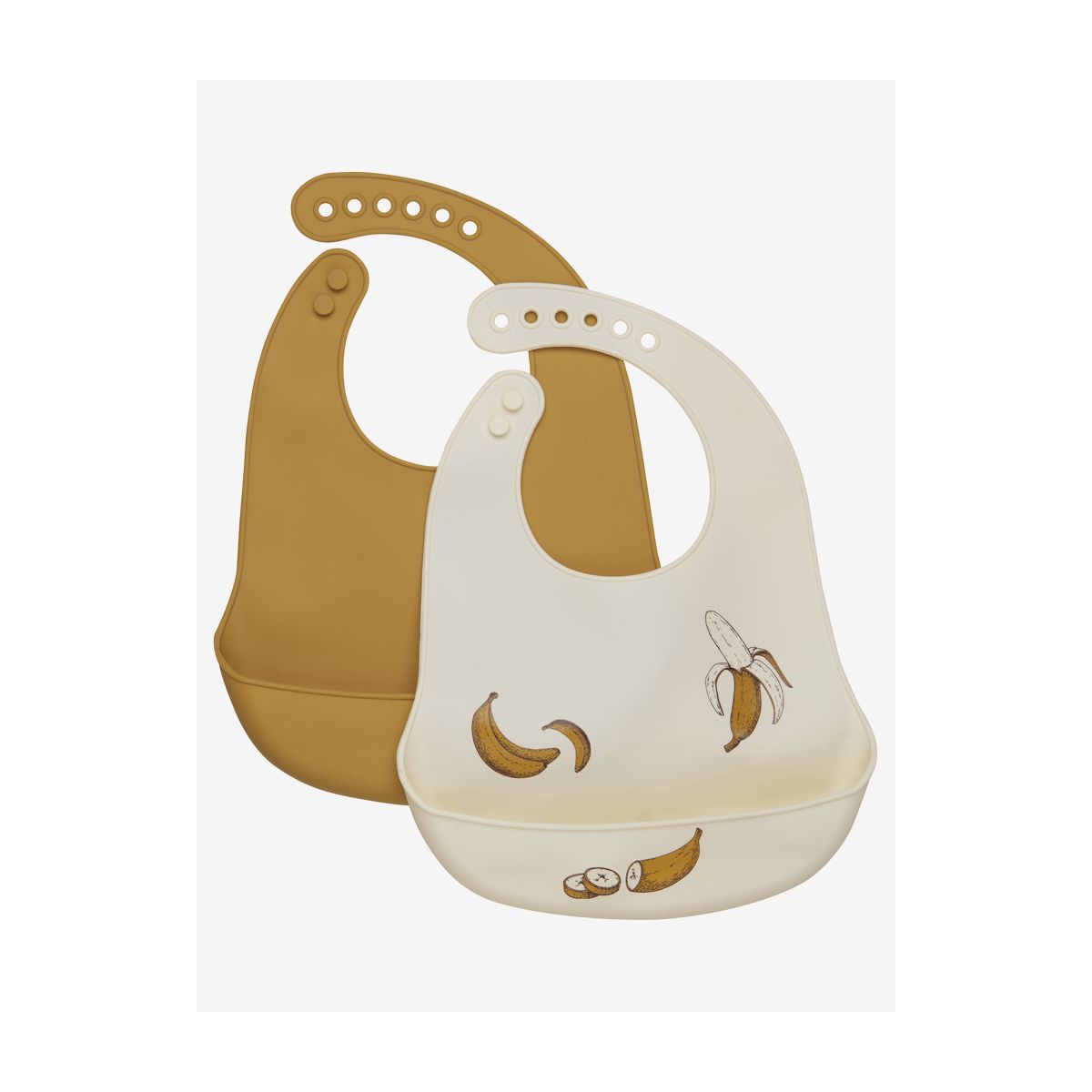 Celavi Silicon Bib (2-pack) harvest gold (341) ONESIZE 5551-341-ONESIZE
