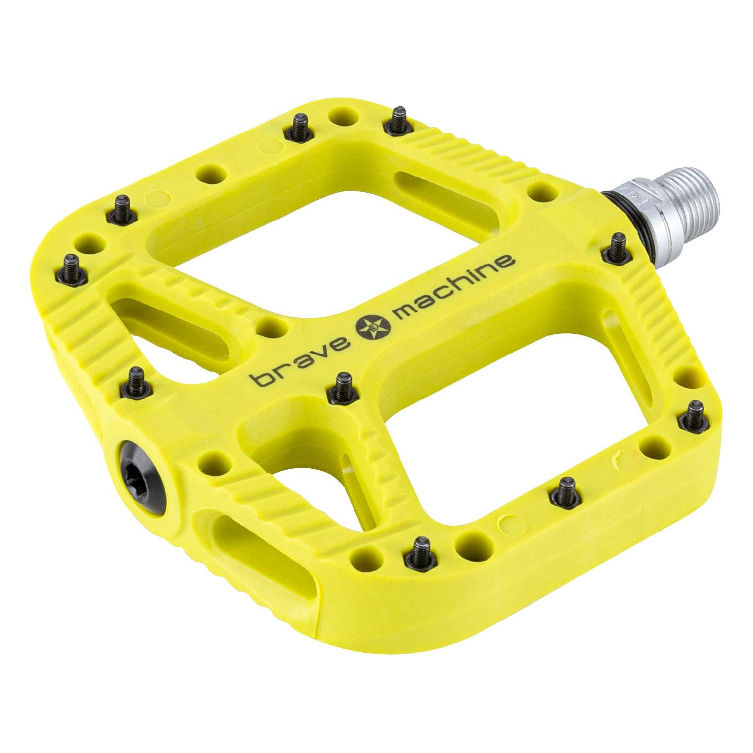Brave Classics Brave Ma.Ped.Freeride XL Nylon Plattform Limegreen (BMPD61GR)