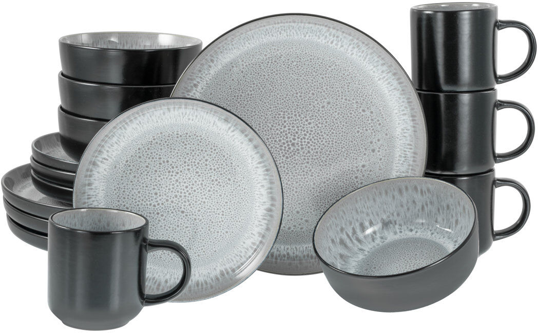Nordic Fjord Creatable Dinnerware - Set of 16 White 16