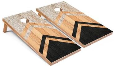 Skip's Garage Faded Mountain Peak 2x4 Cornhole Board Set