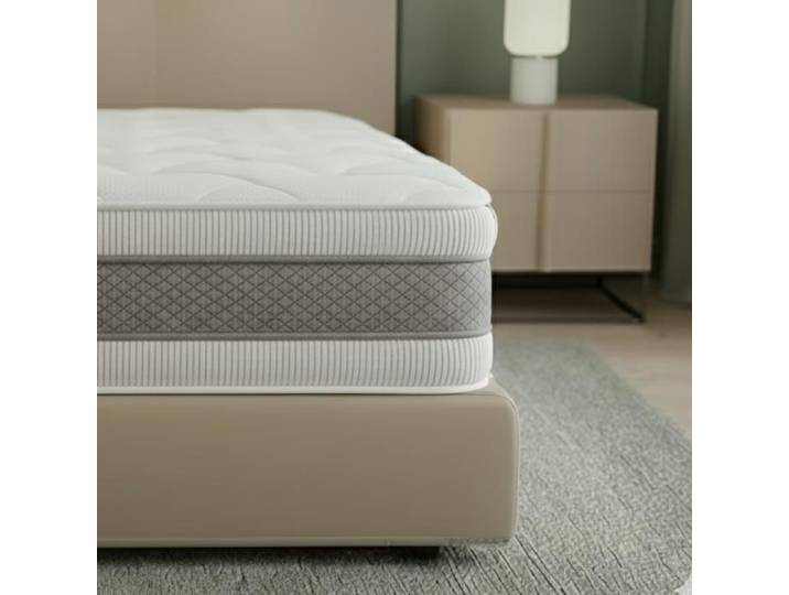 Matelas - THE WHITE STONE - Collection The White Stone - 140 x 200 - 20 cm - Mousse thermosensible