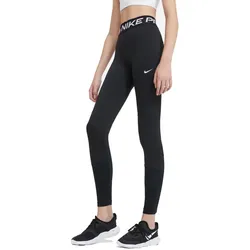 NIKE Pro Leggings Mädchen black/white XS (122-128 cm)