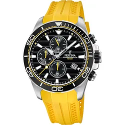 Festina Chronograph  F20370/2 - schwarz,gelb - 44.4mm