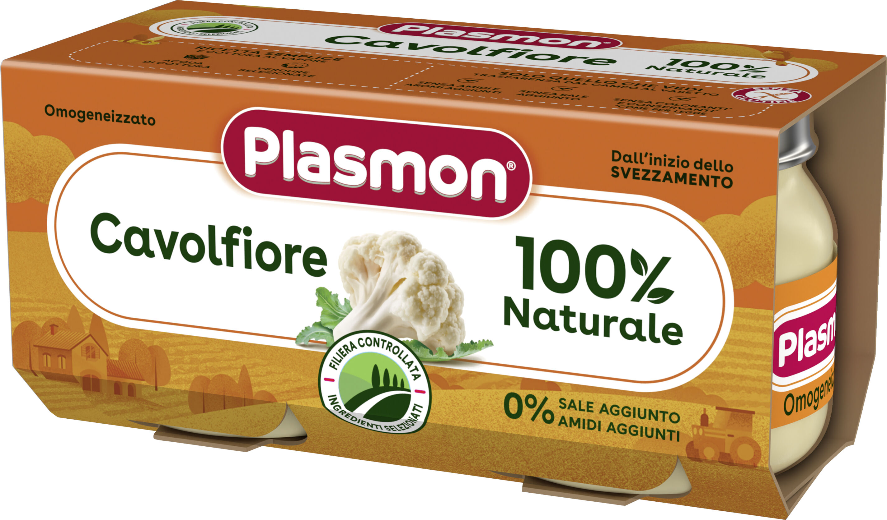 Plasmon Omogeneizzato Cavolfiore 2X80 g
