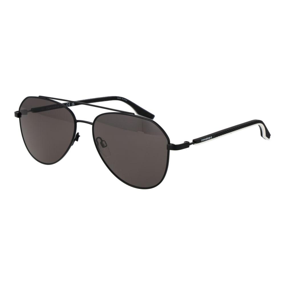 Schwarze Gummi-Sonnenbrille