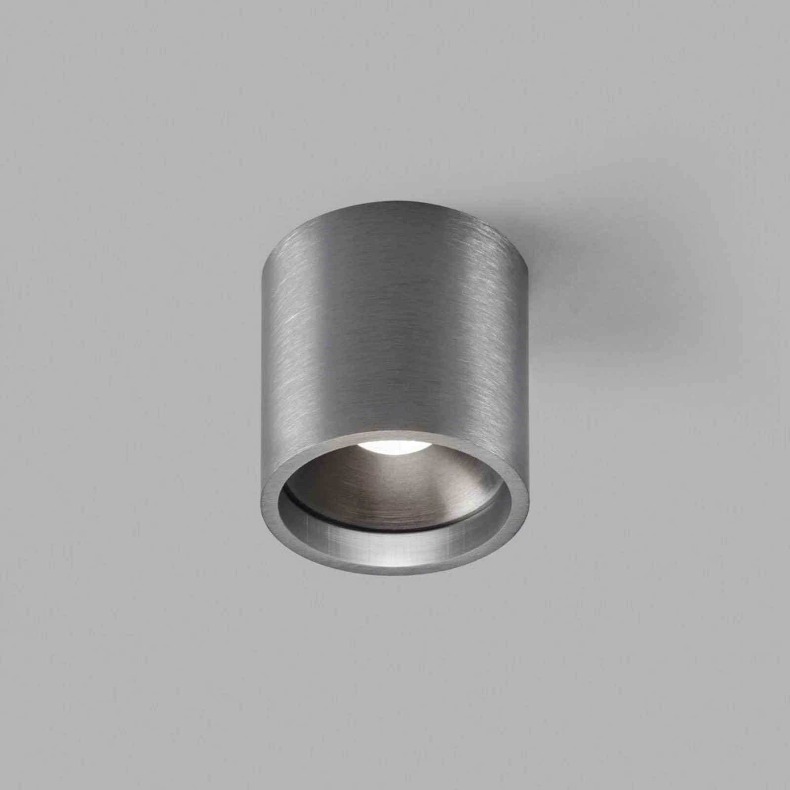 LIGHT-POINT Solo 1 Ronde LED Plafondlamp 6W 2700K Titanium - Aluminium