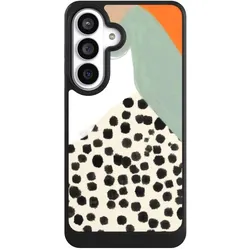 Nivocase Hülle für Samsung Galaxy S26+ Handyhülle NIVOcore Case Schwarz Abstrakt Boho Kunst (Samsung Galaxy S26+), Smartphone Hülle, Schwarz