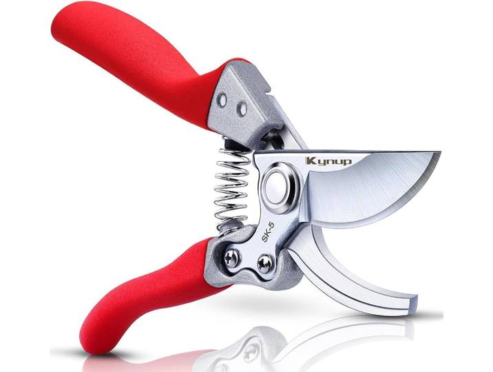 Professionelle Bypass-Gartenschere für die Gartenarbeit, Astschere rot
