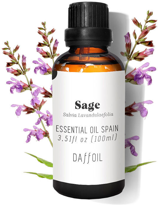 Daffoil Óleo Essencial Sálvia 100 ml