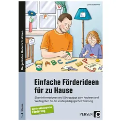 Einfache Förderideen für zu Hause, Schulbücher von Janet Stadelmeier