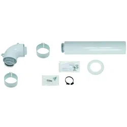 Basis-Anschluss-Set Brennwert Luft-/Abgasführung, PP, 60/100
