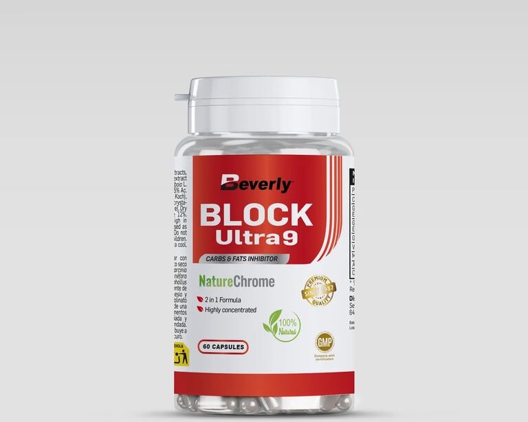 Beverly Nutrition Block Ultra 9 - 60 Cápsulas