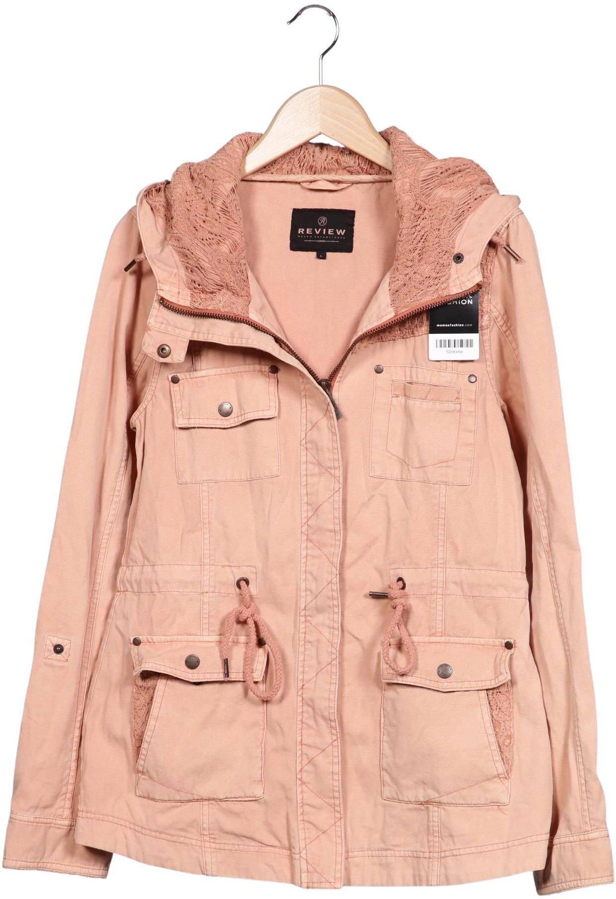 Review Damen Jacke, Pink, Gr. L, Baumwolle - Second Hand