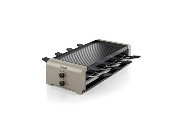 STÖCKLI Raclette 8 8 Personen , beige (goldfarben, ivory, schwarz), Raclettes, Raclette