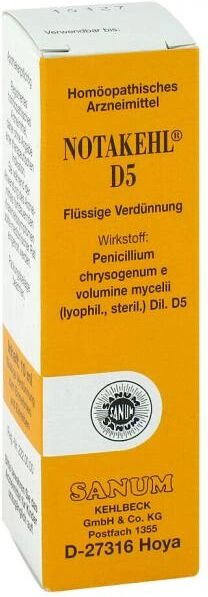 SANUM-Kehlbeck NOTAKEHL D5 drops (10ml)