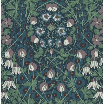 NextWall Tulip Garden Peel and Stick Wallpaper