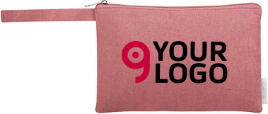 Necessaire Camille in cotone riciclato con laccio Personalizzate o neutre
