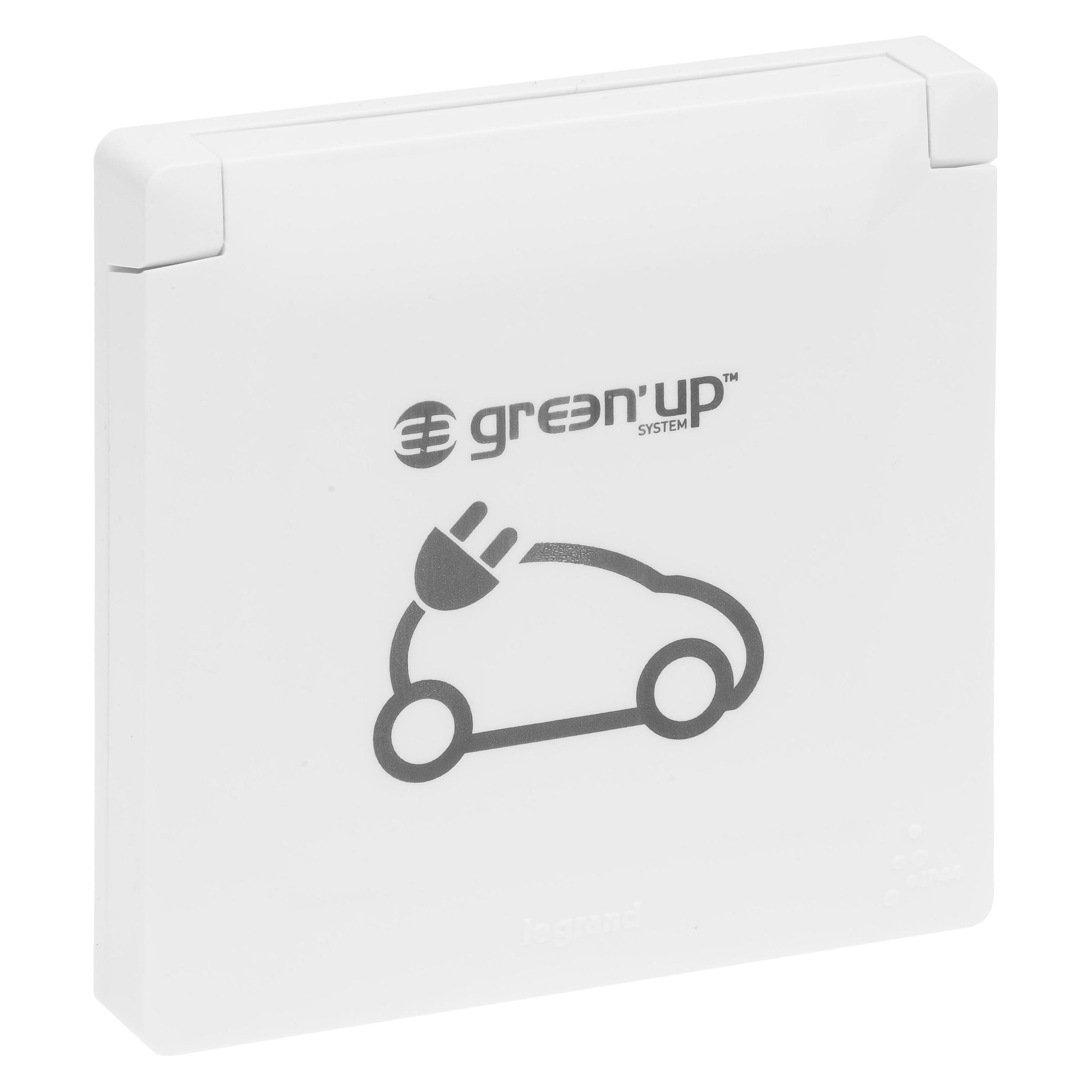 Legrand SEANO Green'Up 765217 Schuko-Steckdose 16 A EV Mode 1 u.Mode (765217)