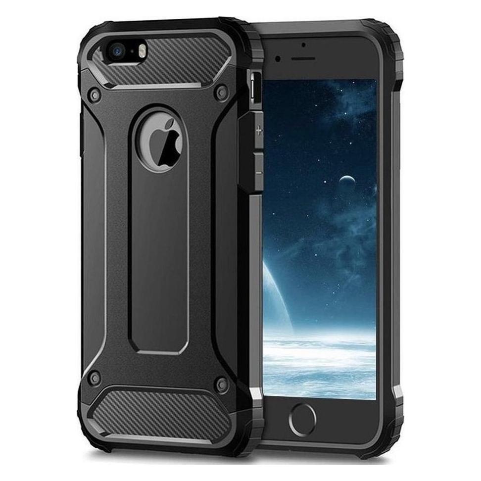 Partner Telecom Back panel cover OEM ARMOR case for IPHONE 8 black (Apple iPhone 8) (41936625)