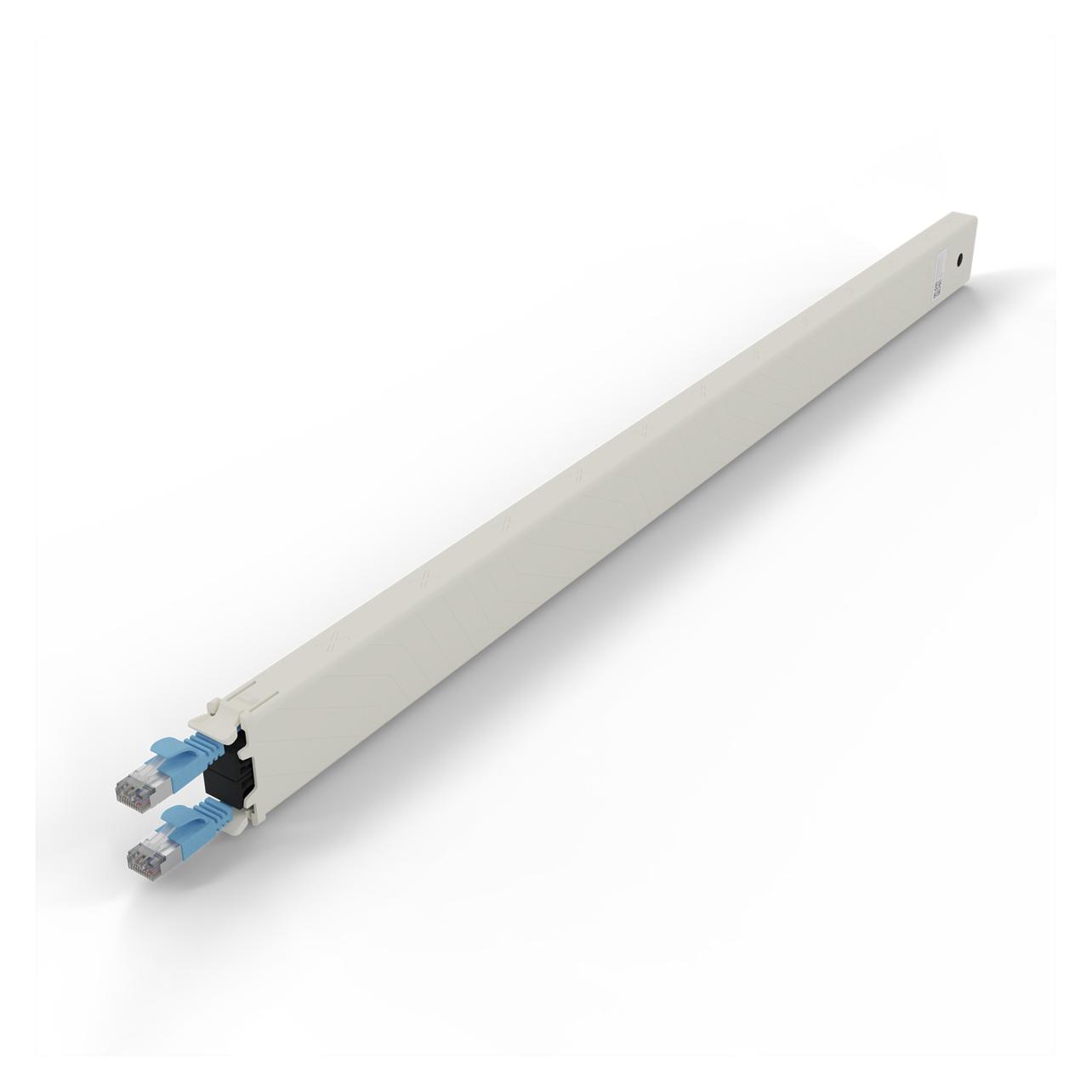 Patchbox one / Cassette / 30RU / Cat 6A, STP, 1.8 m, Blau (STP, U/FTP, CAT6a, 1.80 m) (CONE30STPBL)
