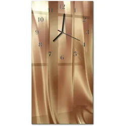 WANDUHR aus Glas 30x60 cm - Samt