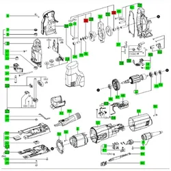 FESTOOL Nadelhülse HK 0810 159.271 für PS 300