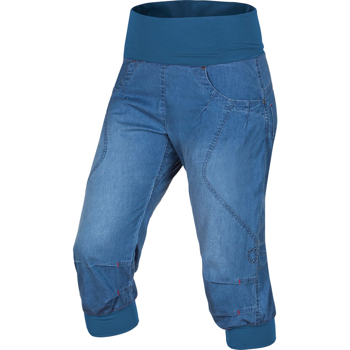 Ocun Noya Jeans Shorts middle blue XXS 04118-XXS