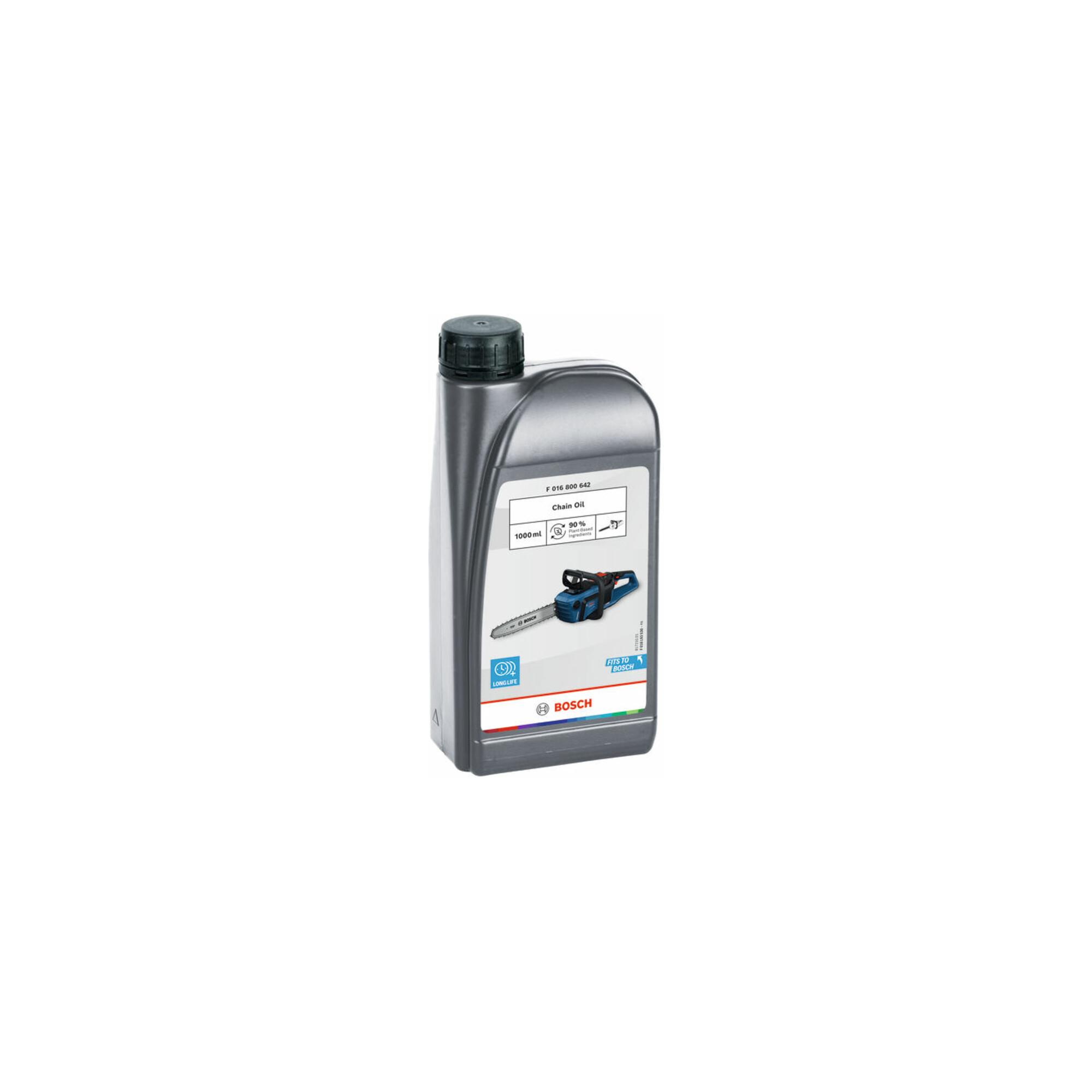BOSCH Zubehör Biologisch abbaubares Kettenöl, 1l (F016800642)