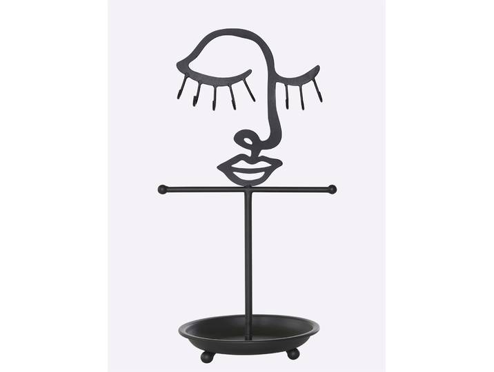 Badaccessoire-Set HEINE HOME, schwarz, Chrom, Badaccessoires-Sets, Badaccessoire-Set