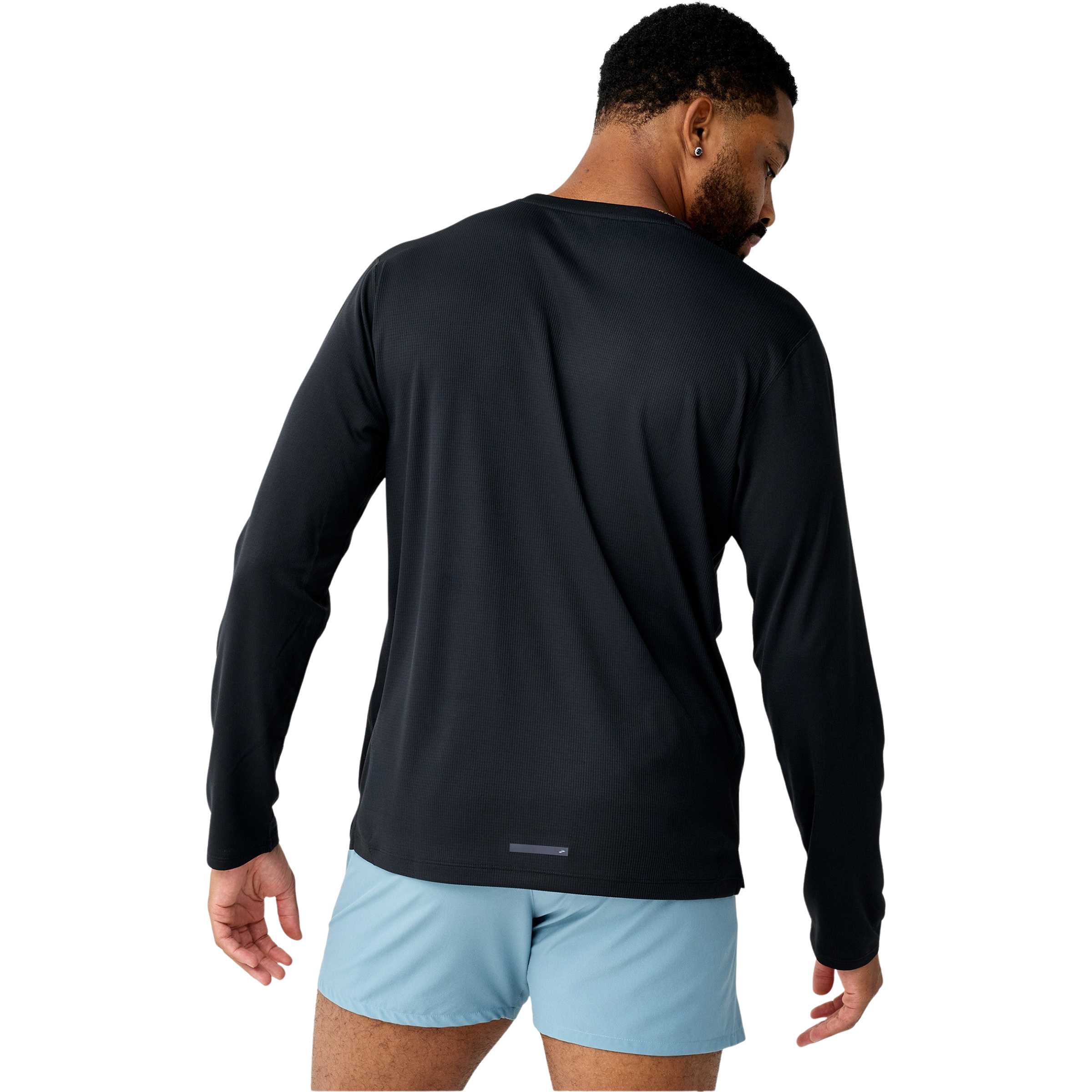 Brooks Dash Herren Laufshirts schwarz Größe L Laufen Geruchsneutralisierend